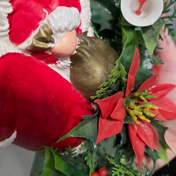 Vintage Kissing Santa and Mrs. Claus - Picture 8 of 9